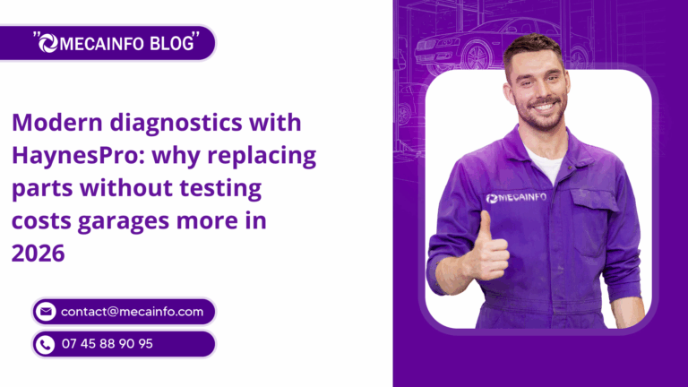 Modern diagnostics with HaynesPro: why replacing parts without testing costs garages more in 2026