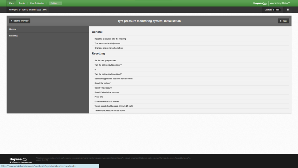 Haynespro workshopdata