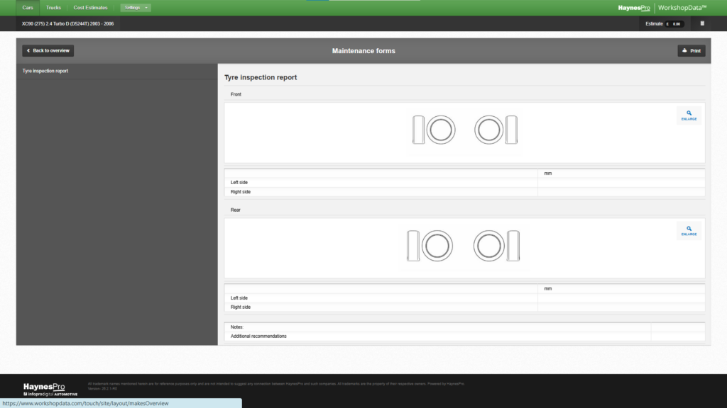 Haynespro workshopdata